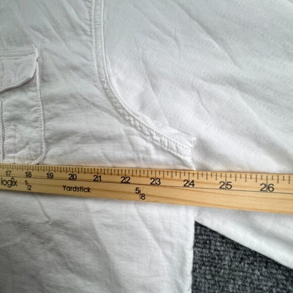 Tommy Bahama Long Sleeve Button Up Shirt Adult Island Modern Fit White XL COTTON - Picture 6 of 16